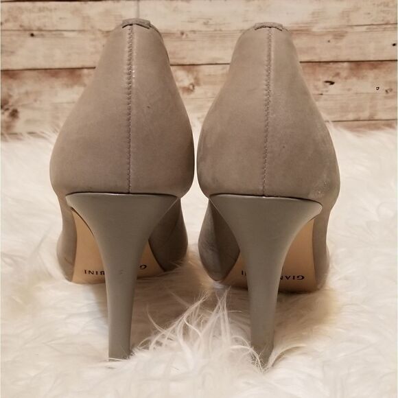 Gianni Bini grey leather heels - Picture 3 of 6